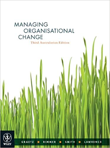 Managing Organisational Change ebook (3rd Edition) 9780730333401 - Original PDF